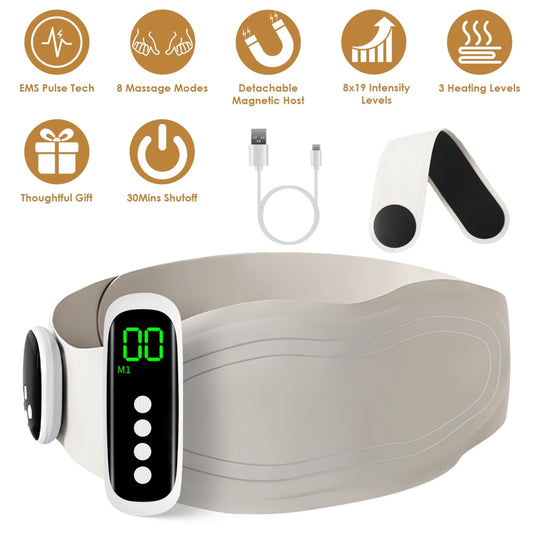 EMS Lower Back Heating Massager Belt