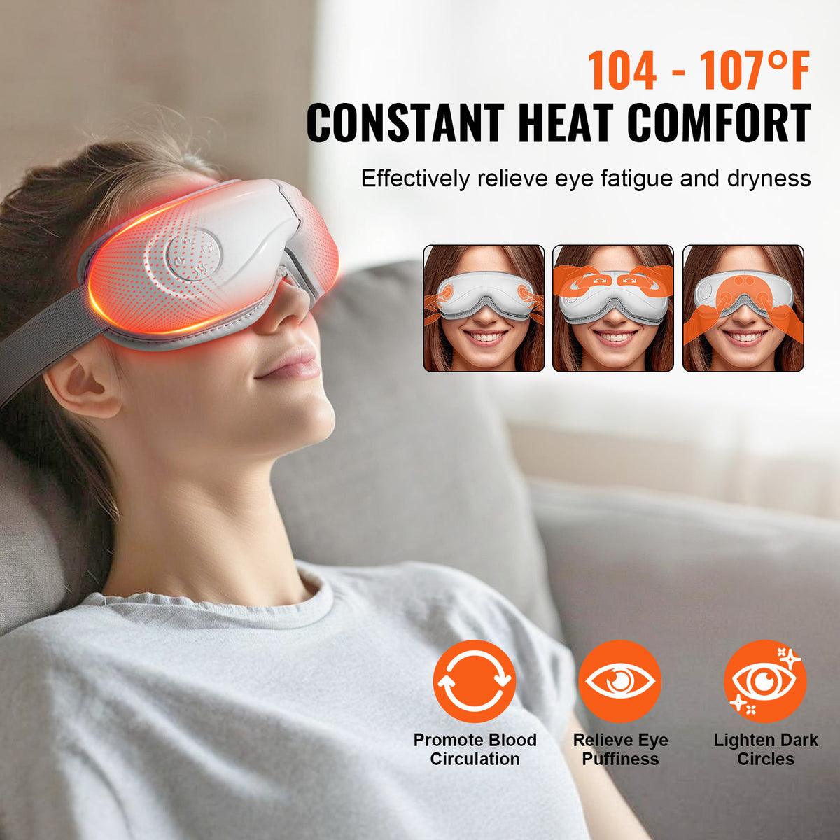 VEVOR Heated Eye Massager